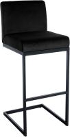 Barhocker Hopewell Samt B schwarz Barhocker Hopewell Samt B schwarz