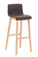 Barhocker Hoover Stoff Natura braun Barhocker Hoover Stoff Natura braun