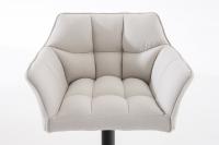 Barhocker Damaso B Stoff weiß Barhocker Damaso B Stoff weiß