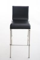 Barhocker Avola Leder Flach E78 schwarz Barhocker Avola Leder Flach E78 schwarz