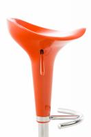 2er Set Barhocker Saddle orange 