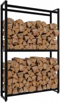 Kaminholzständer Morson 25x100x150 schwarz Kaminholzständer Morson 25x100x150 schwarz