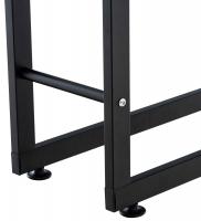 Kaminholzständer Keri V2 25x60x125 schwarz Kaminholzständer Keri V2 25x60x125 schwarz