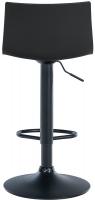 2er Set Barhocker Branford Kunststoff schwarz 2er Set Barhocker Branford Kunststoff schwarz