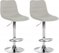 2er Set Barhocker Lex Stoff C creme 2er Set Barhocker Lex Stoff C creme