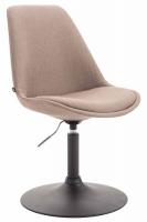 Stuhl Maverick B Stoff taupe 