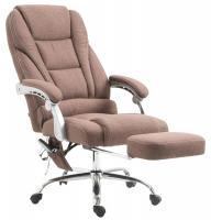 Bürostuhl Pacific Stoff mit Massagefunktion braun Bürostuhl Pacific Stoff mit Massagefunktion braun