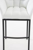 Barhocker Damaso B mit 4-Fuß Gestell weiß Barhocker Damaso B mit 4-Fuß Gestell weiß