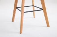 Barhocker Metz Kunststoff Natura grau Barhocker Metz Kunststoff Natura grau