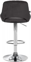 2er Set Barhocker Milet Samt C schwarz 2er Set Barhocker Milet Samt C schwarz