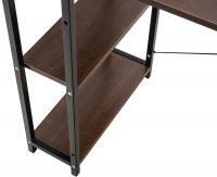 Schreibtisch Poe walnuss Schreibtisch Poe walnuss