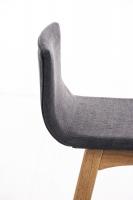 Barhocker Taunus Stoff Natura hellgrau Barhocker Taunus Stoff Natura hellgrau