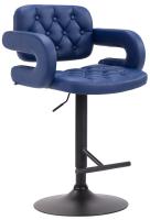 Barhocker Dublin schwarz blau