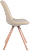 4er Set Stühle Toulouse Samt Rund natura creme 4er Set Stühle Toulouse Samt Rund natura creme