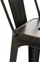 2er Set Barhocker Mason schwarz-gold 2er Set Barhocker Mason schwarz-gold