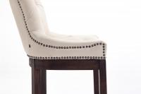 Barhocker Lakewood Stoff, Antik creme 