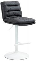 Barhocker Damar Kunstleder weiß schwarz Barhocker Damar Kunstleder weiß schwarz