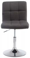 4er Set Palma Lounger V2 Stoff dunkelgrau 