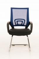 Besucherstuhl Eureka blau 