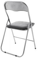 2er Set Klappstuhl Felix schwarz/silber 