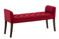Chaiselongue Cleopatra, antik-dunkel rot Chaiselongue Cleopatra, antik-dunkel rot