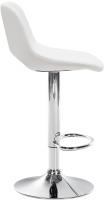 Barhocker Camden Kunstleder chrom weiß Barhocker Camden Kunstleder chrom weiß