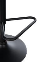 Barhocker Kasson Stoff schwarz 