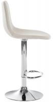 2er Set Barhocker Divo Stoff Chrom creme 2er Set Barhocker Divo Stoff Chrom creme