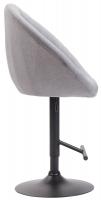 Barhocker London V2 Stoff schwarz grau Barhocker London V2 Stoff schwarz grau