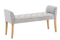 Chaiselongue Cleopatra, antik-hell hellgrau Chaiselongue Cleopatra, antik-hell hellgrau