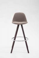 Barhocker Franklin Stoff Rund Cappuccino (eiche) taupe Barhocker Franklin Stoff Rund Cappuccino (eiche) taupe