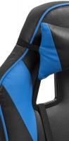 Bürostuhl Orkney Kunstleder schwarz/blau Bürostuhl Orkney Kunstleder schwarz/blau
