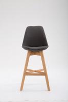 2er Set Barhocker Cannes Stoff natura dunkelgrau 2er Set Barhocker Cannes Stoff natura dunkelgrau