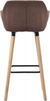 2er Set Barhocker Grant Stoff coffee 2er Set Barhocker Grant Stoff coffee