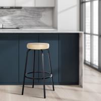 Barhocker Kamari Kunstleder creme Barhocker Kamari Kunstleder creme