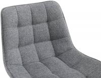 Barhocker Dartford Stoff grau Barhocker Dartford Stoff grau