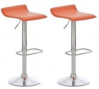 2er Set Barhocker Dyn orange 2er Set Barhocker Dyn orange