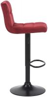 2er Set Barhocker Feni Samt rot 2er Set Barhocker Feni Samt rot