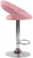 Barhocker Olinda Kunstleder chrom pink Barhocker Olinda Kunstleder chrom pink
