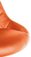 Arbeitshocker Lazio Kunstleder orange Arbeitshocker Lazio Kunstleder orange