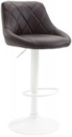 Barhocker Lazio Kunstleder weiß braun Barhocker Lazio Kunstleder weiß braun