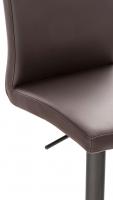 2er Set Barhocker Cadiz Kunstleder schwarz braun 2er Set Barhocker Cadiz Kunstleder schwarz braun