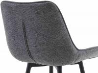 Barhocker Dartford Stoff dunkelgrau Barhocker Dartford Stoff dunkelgrau