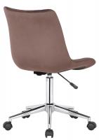 Bürostuhl Medford Samt braun Bürostuhl Medford Samt braun