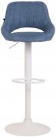 2er Set Barhocker Milet Stoff W blau 2er Set Barhocker Milet Stoff W blau