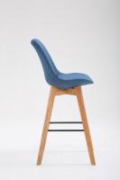 Barhocker Metz Stoff Natura blau Barhocker Metz Stoff Natura blau