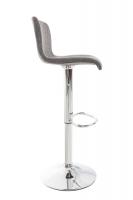 Barhocker Hoover Stoff hellgrau Barhocker Hoover Stoff hellgrau