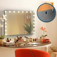 Schminkspiegel Norlina mit Bluetooth schwarz 