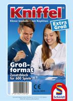 Kniffelblock groß 100 Blatt Kniffelblock groß 100 Blatt
