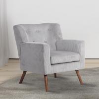 Sessel Kioni Cord grau Sessel Kioni Cord grau